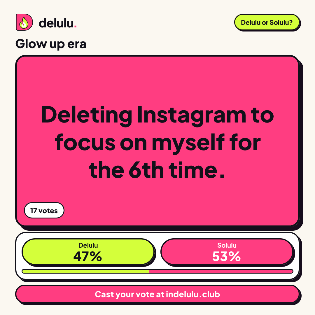 Delulu post